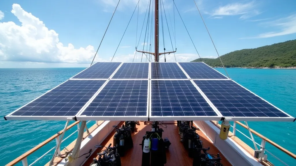 Solar and Battery Systems for a Komodo Eco Liveaboard